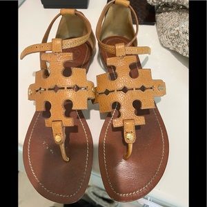 Tory Burch Tan Sandals -Size 9